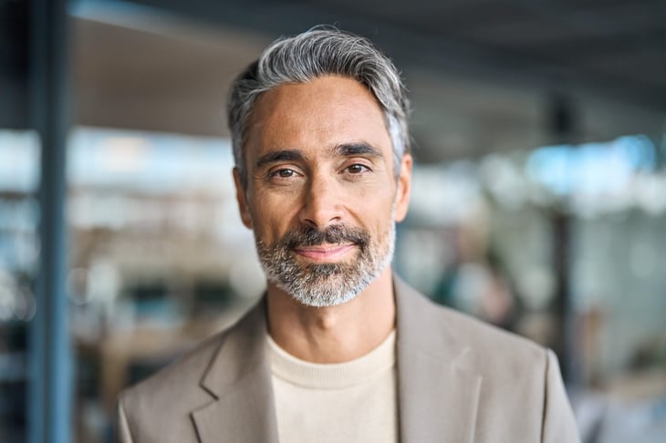 Man in his fifties