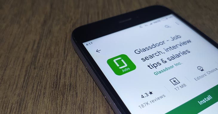 Glassdoor website app