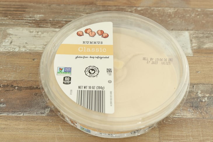 Hummus from Aldi