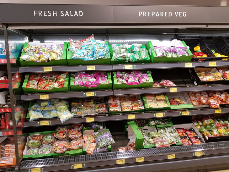 Salad at Aldi