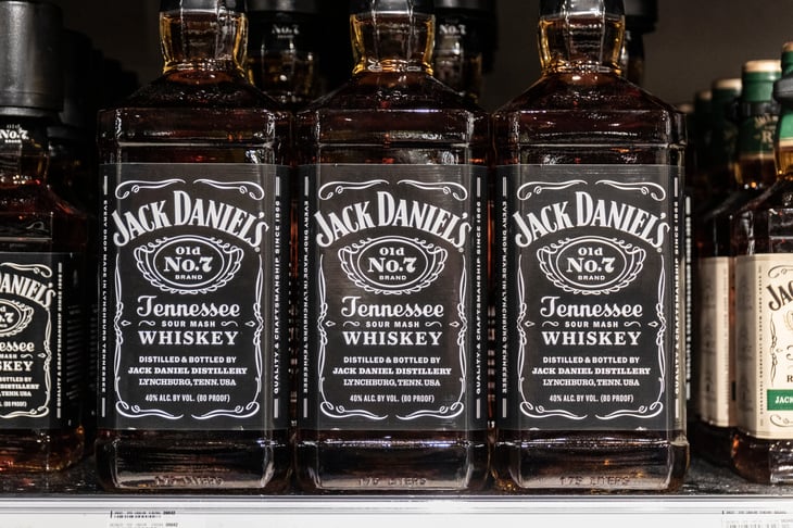 Jack Daniel's Tennessee whiskey