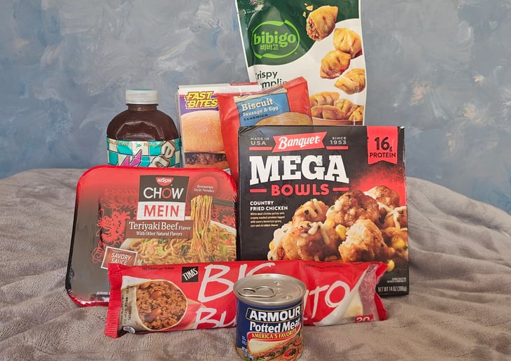 Groceries from Dollar Tree