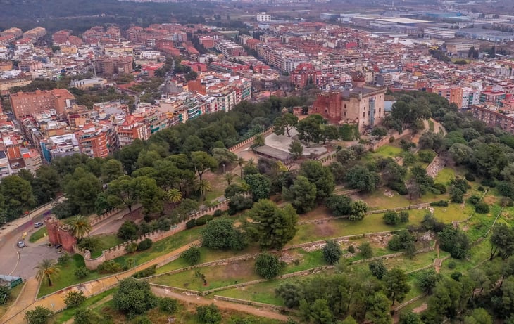 Town of Castelldefels Spain