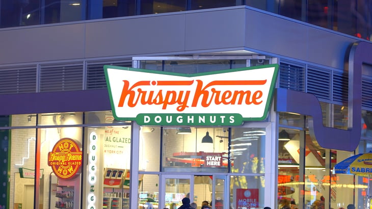 Krispy Kreme Doughnuts at Times Square, New York City