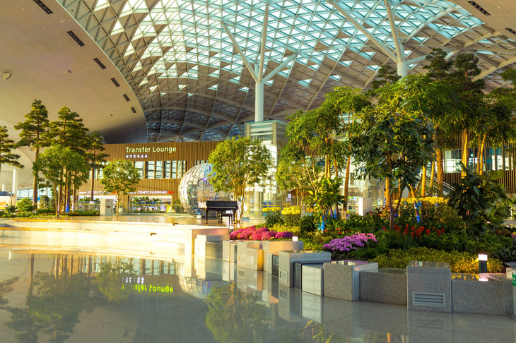 Incheon International Airport (ICN) in South Korea