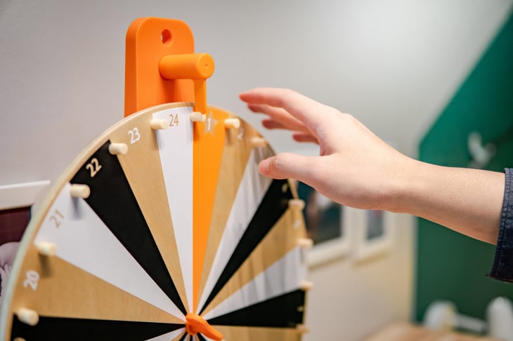 Prize wheel