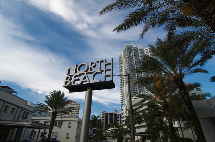 Buildings in North Miami Beach