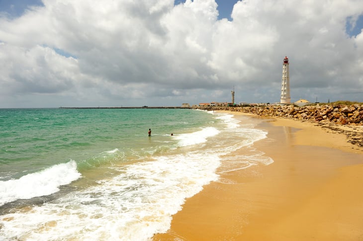 Beach on Culatra Island
