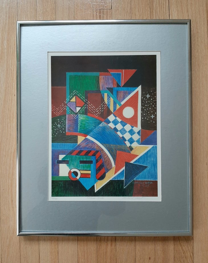 Michael Kabotie painting found at a thrift store