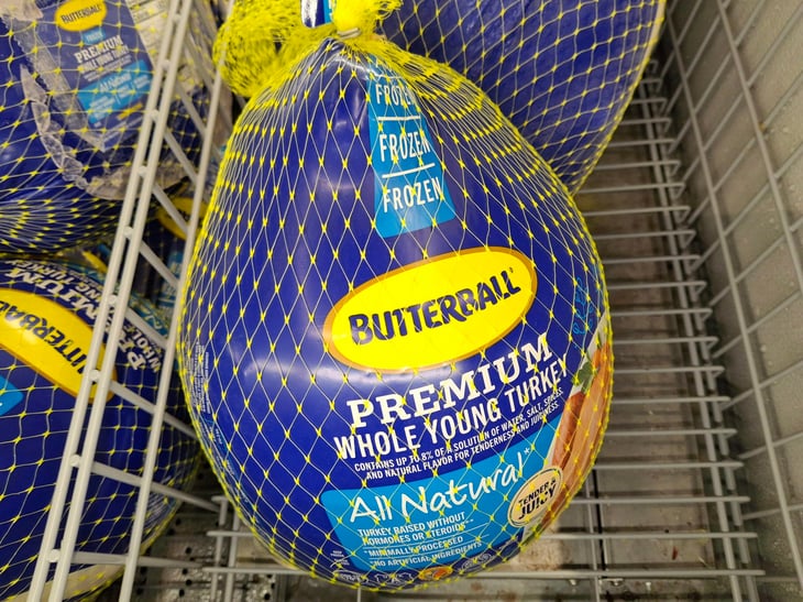 Butterball turkey at Aldi