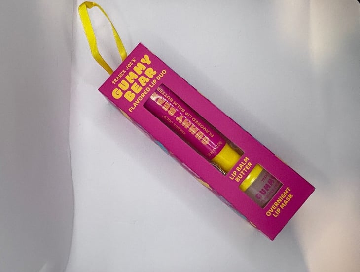 Trader Joe's gummy bear-flavored lip duo