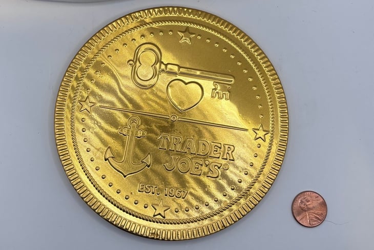 Trader Joe's Milk Chocolate Coin