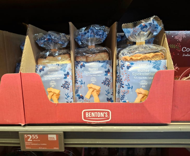 Butter cookies at Aldi