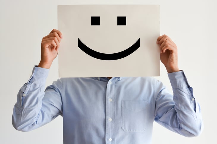 Happy worker