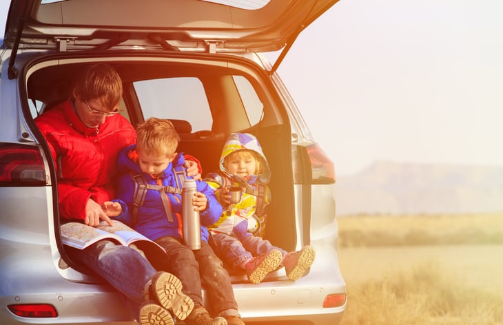 kids road trip