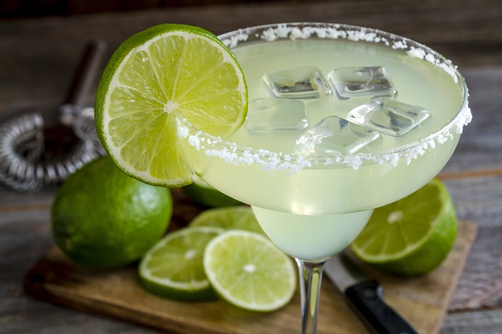 Margarita with lime